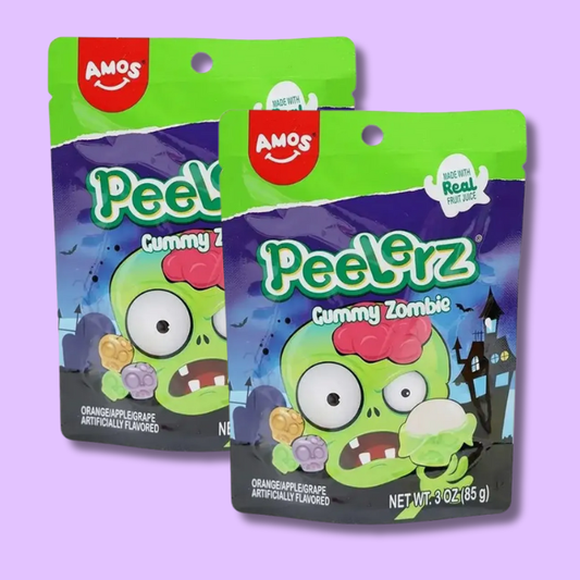 Halloween Peelerz Gummy Brain Zombies 65g (AMOS)