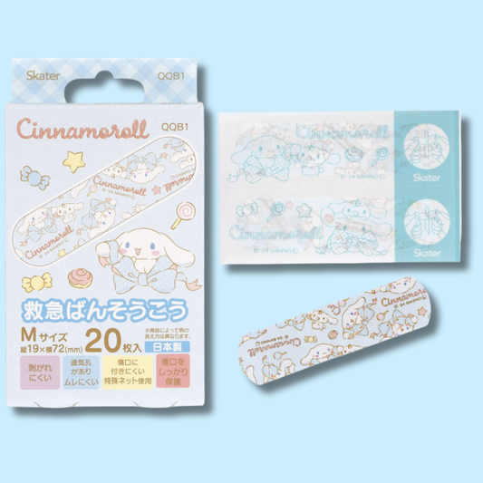 Sanrio Cinamoroll First Aid Bandages 20stk (SKATER)