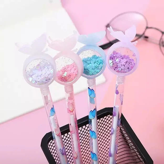 Gelpen 0.5mm Butterfly Confetti