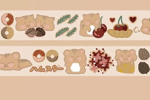 Masking Tape Animal Cute Washi Tape