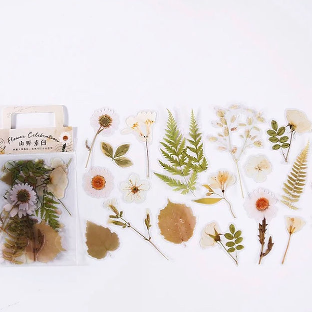 BUJO Deco Flower Stickers