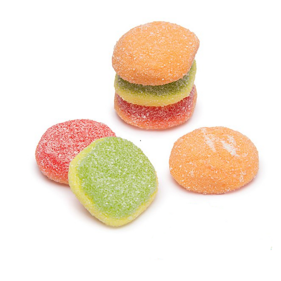 GUMMI Mini Sour Burger 9g (EFRUTTI)