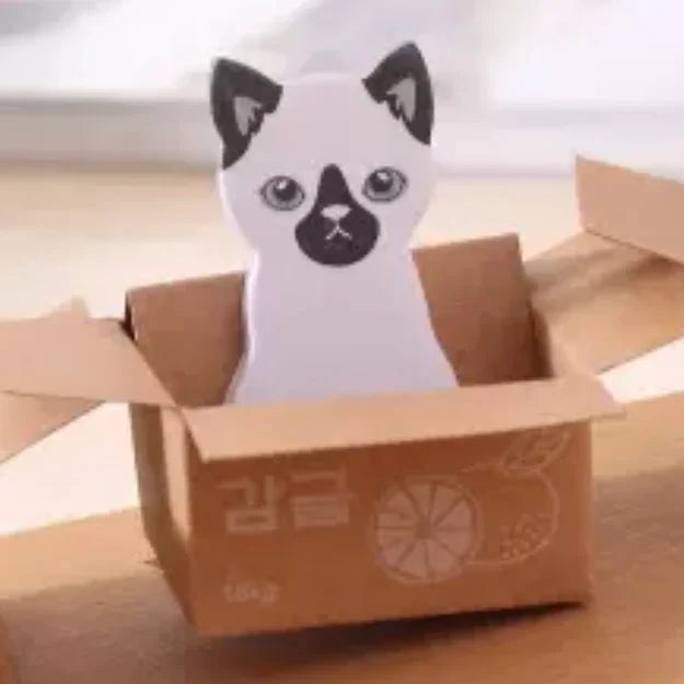 Sticky Notes Søt Katt i Eska