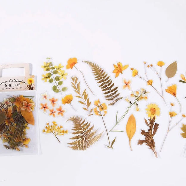 BUJO Deco Flower Stickers