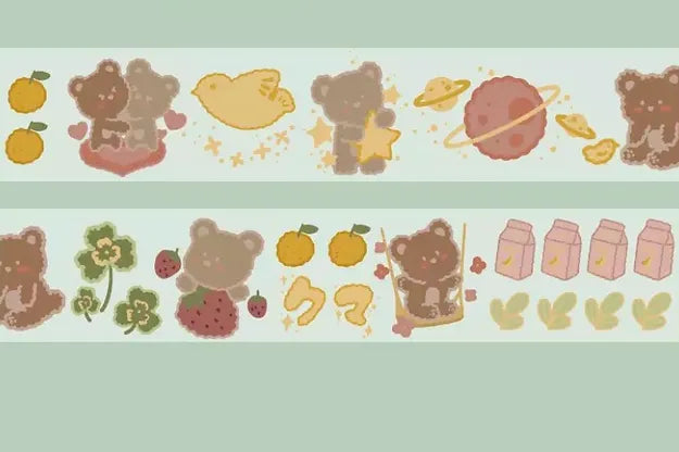 Masking Tape Animal Cute Washi Tape