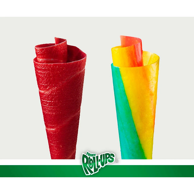 Fruit Roll-Ups Single 14g Tropical Tie-Dye/Strawberry Sensation