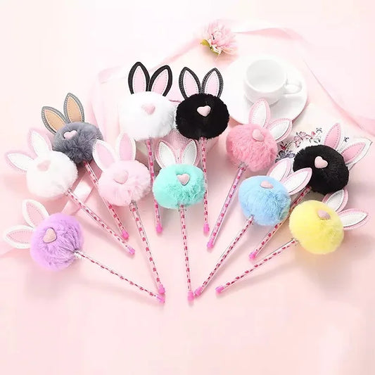 Rabbit Plushy Gel Pen