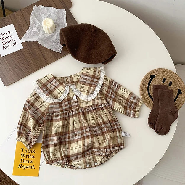 Body Vintage Checks m/Blondekrage