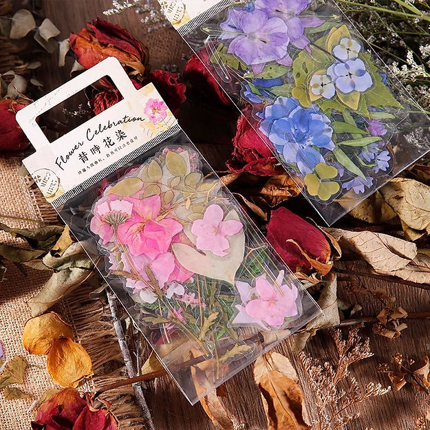 BUJO Deco Flower Stickers