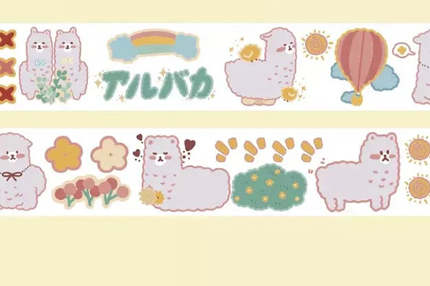 Masking Tape Animal Cute Washi Tape