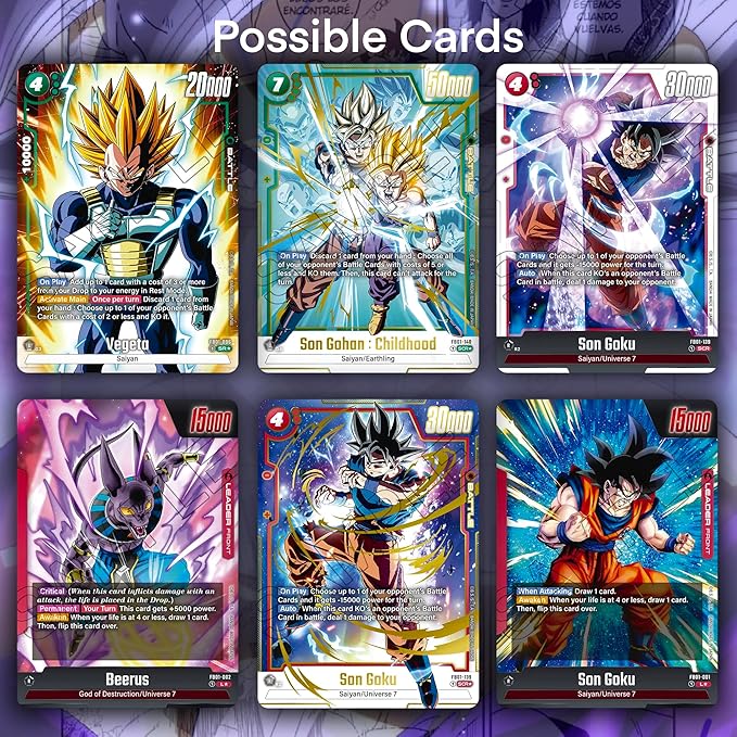 TCG Dragon Ball Super Fusion World Booster Pack FB-01 (BANDAI)