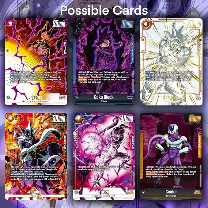 TCG Dragon Ball Super Fusion World Booster Pack FB-01 (BANDAI)