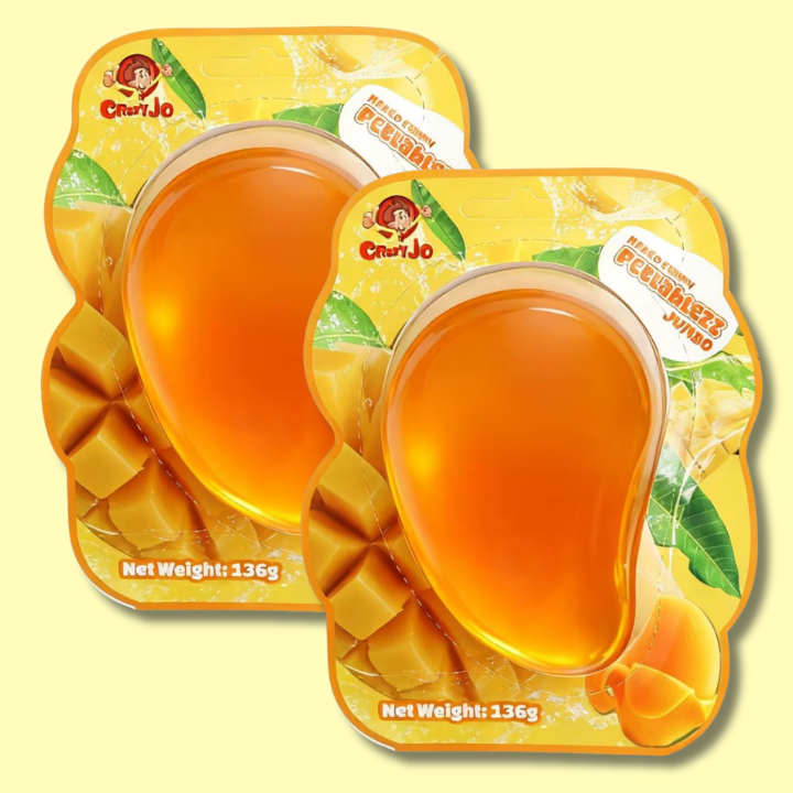 Peelablezz Jumbo Mango Gummy 136g (CRAZY JO)
