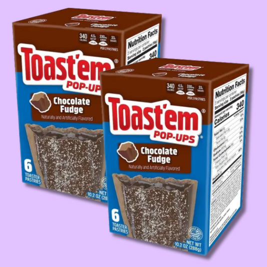 Toast'em Frosted Frosted Chocolate Fudge 6pcs 288g
