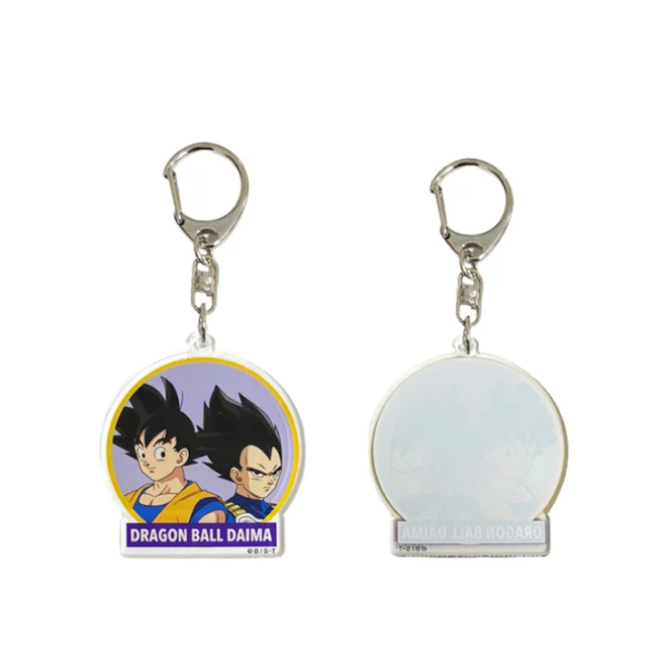 Acrylic Keychain Son Goku & Vegeta 5.5cm (SMALL PLANET)