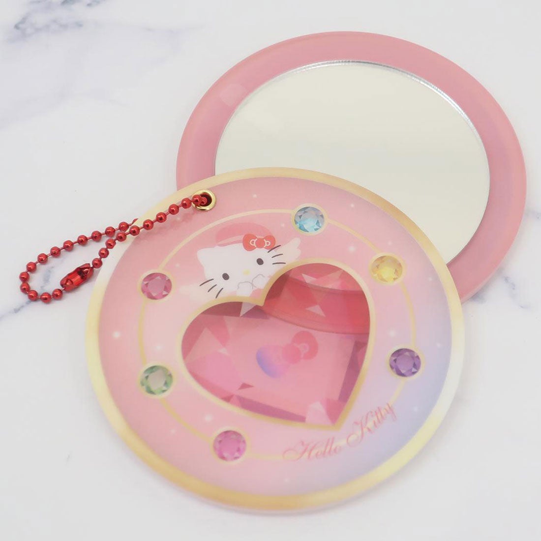 Sanrio Compact Acrylic Mirror Magical Jewelry Hello Kitty