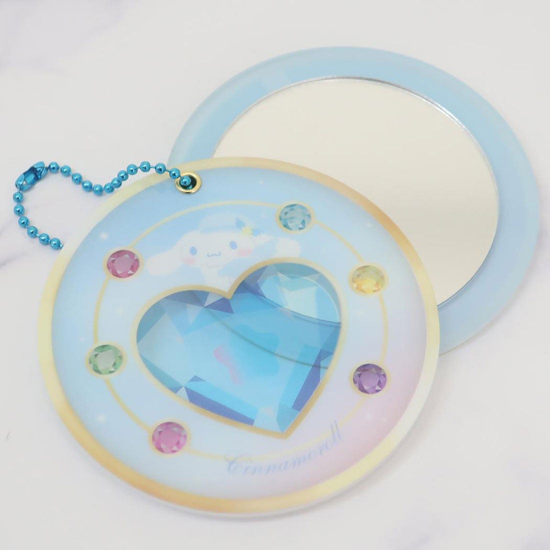 Sanrio Compact Acrylic Mirror Magical Jewelry Cinamoroll