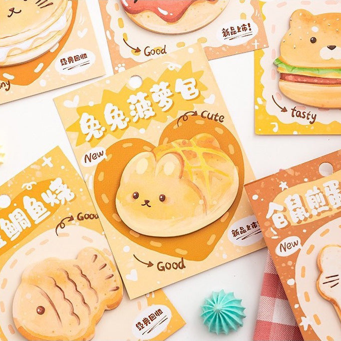 Sticky Notes Bun Buddies 30-ark