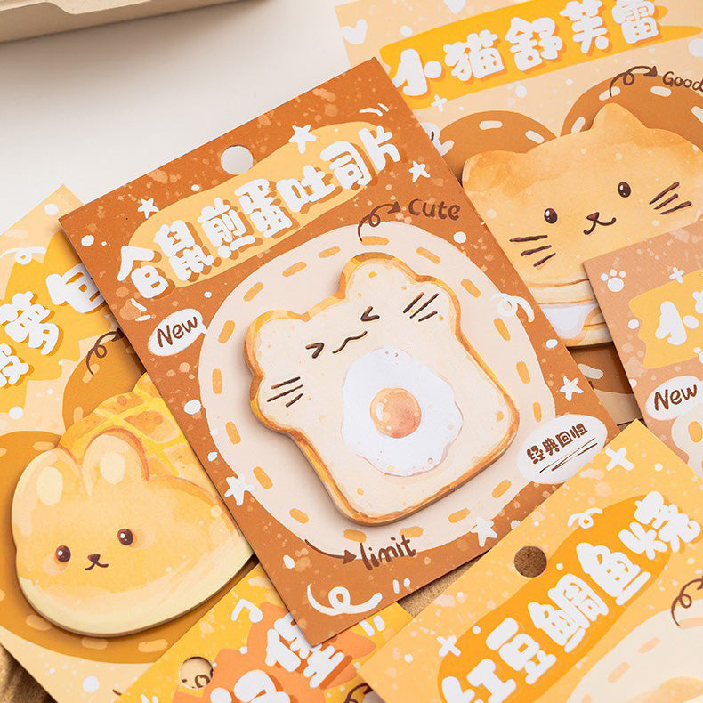 Sticky Notes Bun Buddies 30-ark