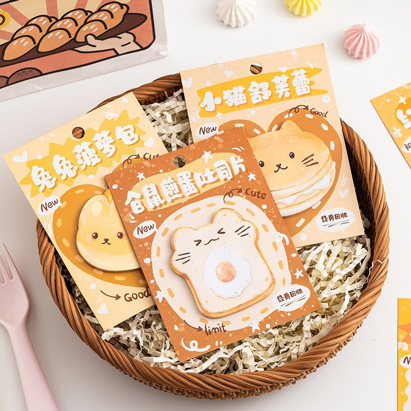 Sticky Notes Bun Buddies 30-ark