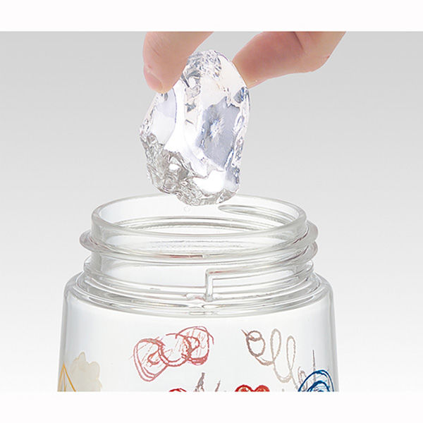 Sanrio Hello Kitty One Push Straw Water Bottle 480ml (SKATER)