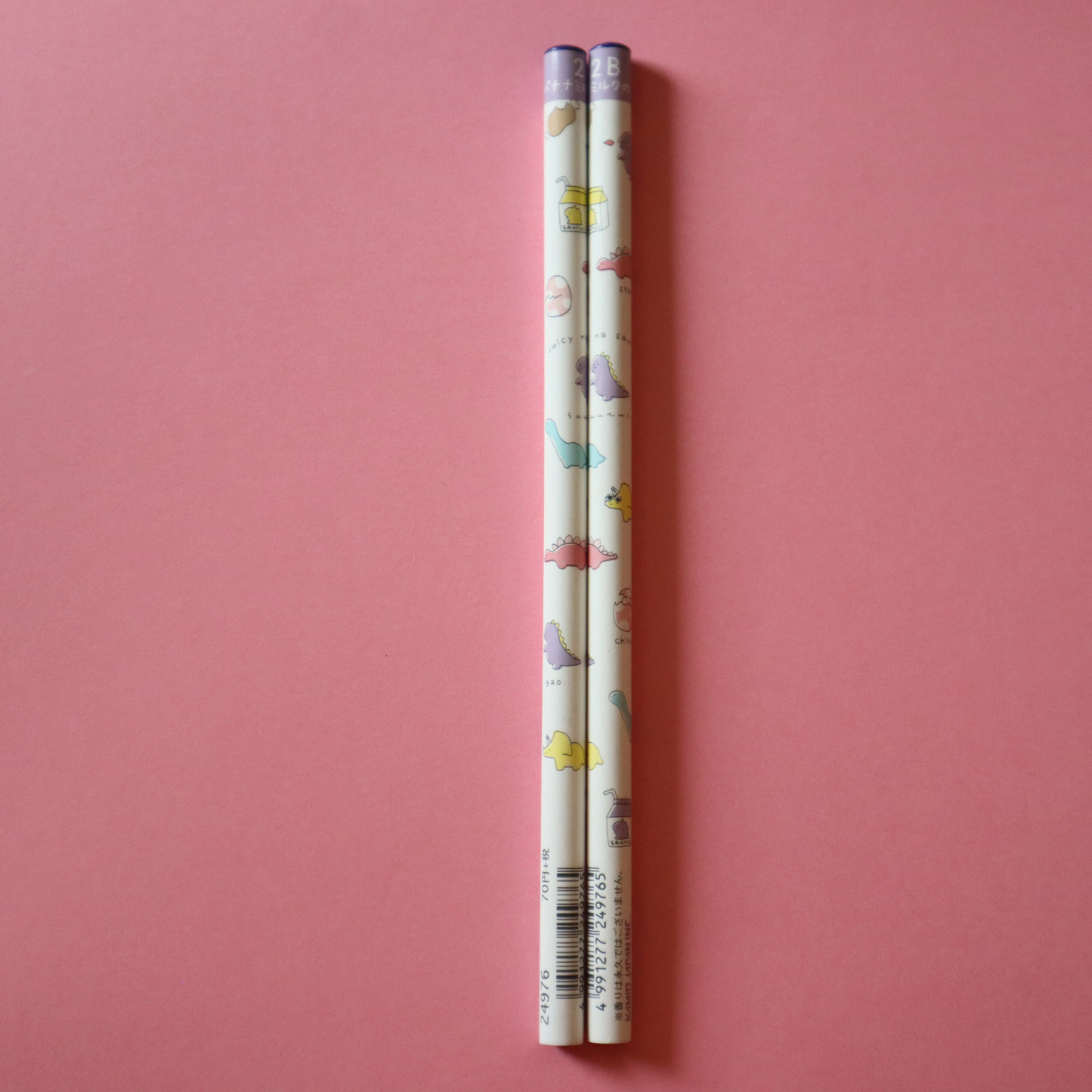 2B Duftende Blyant Juicy Mix Dinosaur Bananmelk Duft