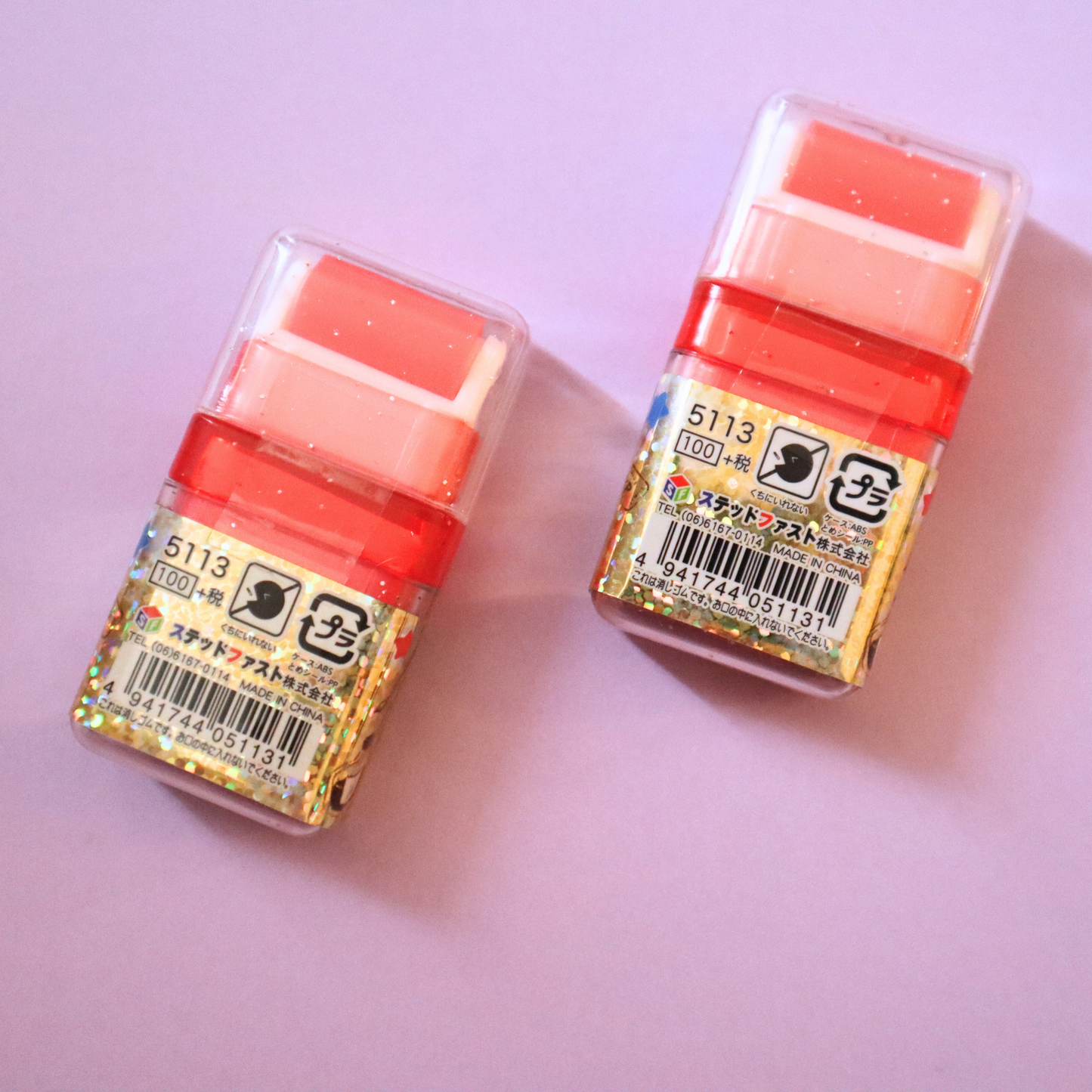 Duftende Viskelær med Rull Hello Again