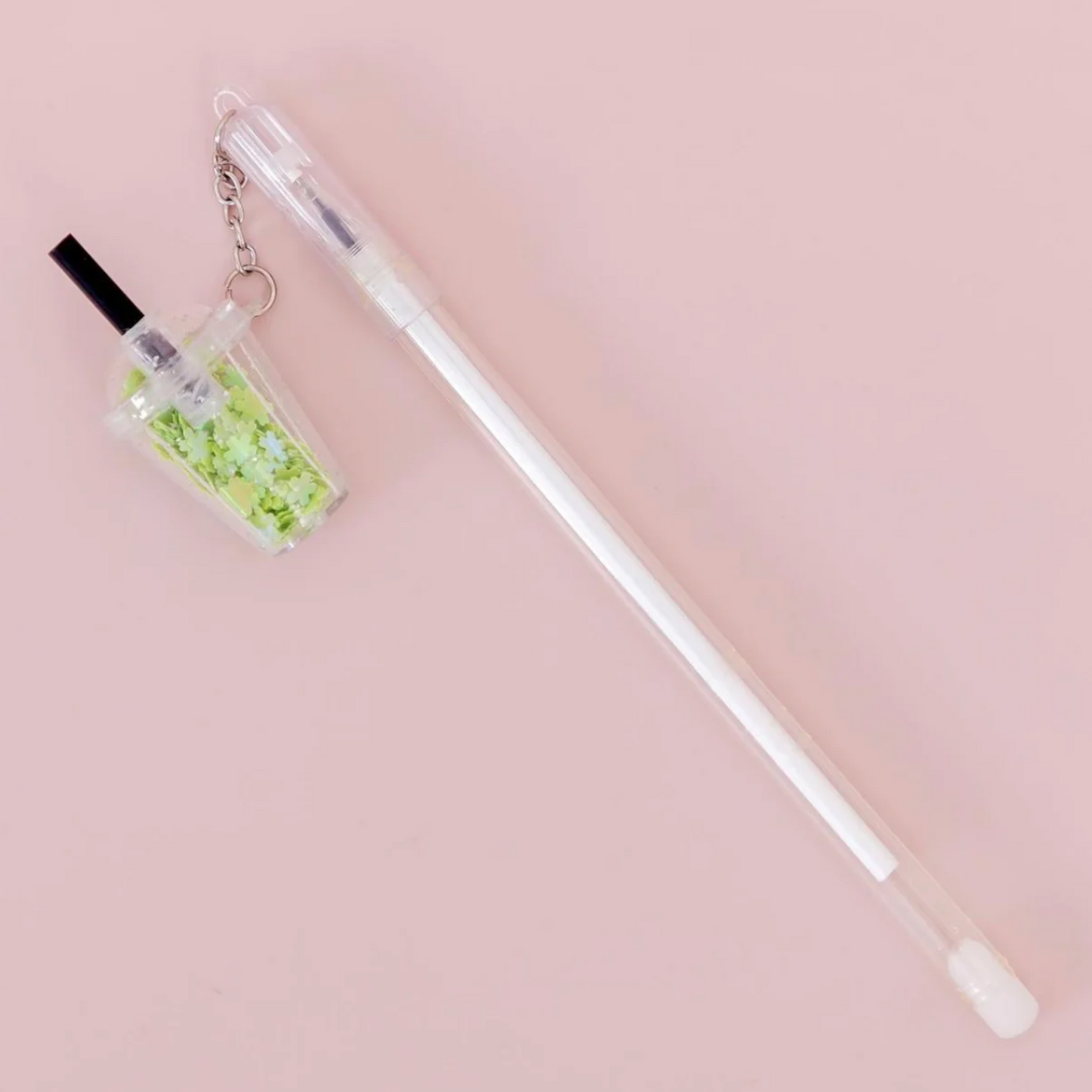 Gelpen 0.5mm w/Drink Confetti Pendant