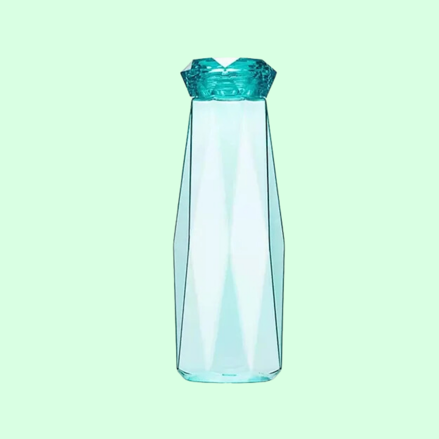 Diamond Glass Water Cup 500ml