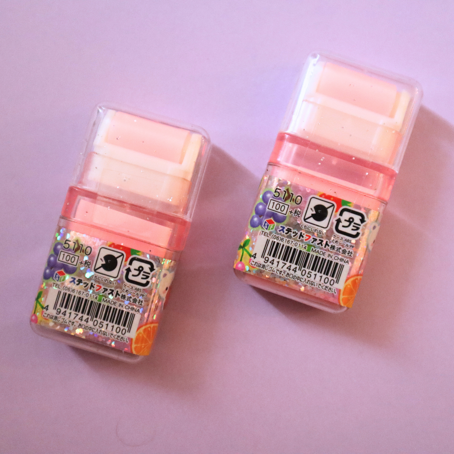 Duftende Viskelær med Rull Full Full Fruits