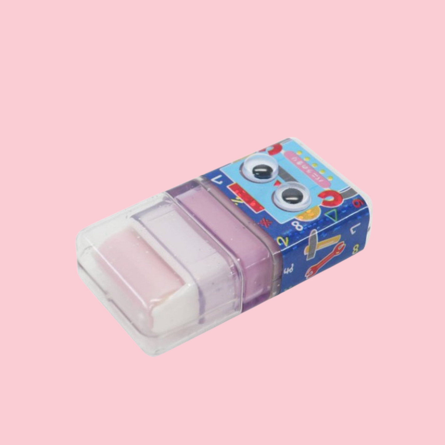 Duftende Viskelær med Rull Robbot Kyorotto Series