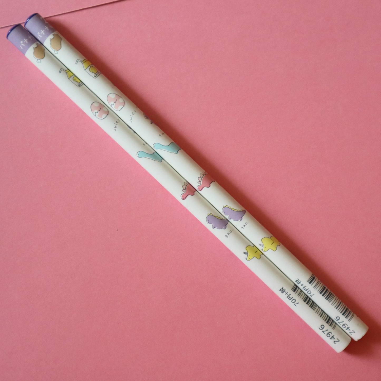 2B Duftende Blyant Juicy Mix Dinosaur Bananmelk Duft