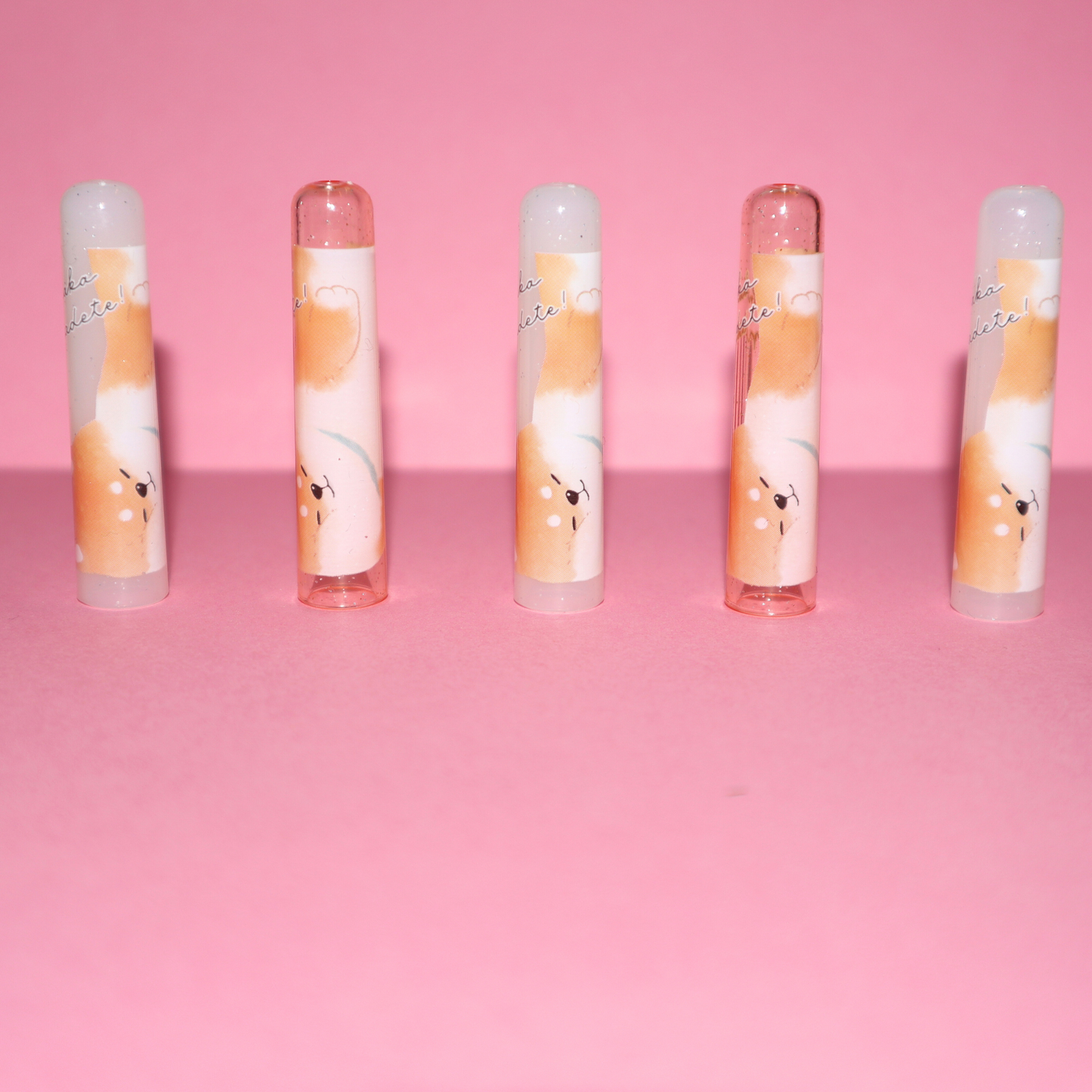 5 pcs Blyant Caps Onaka Nadete Shibainu