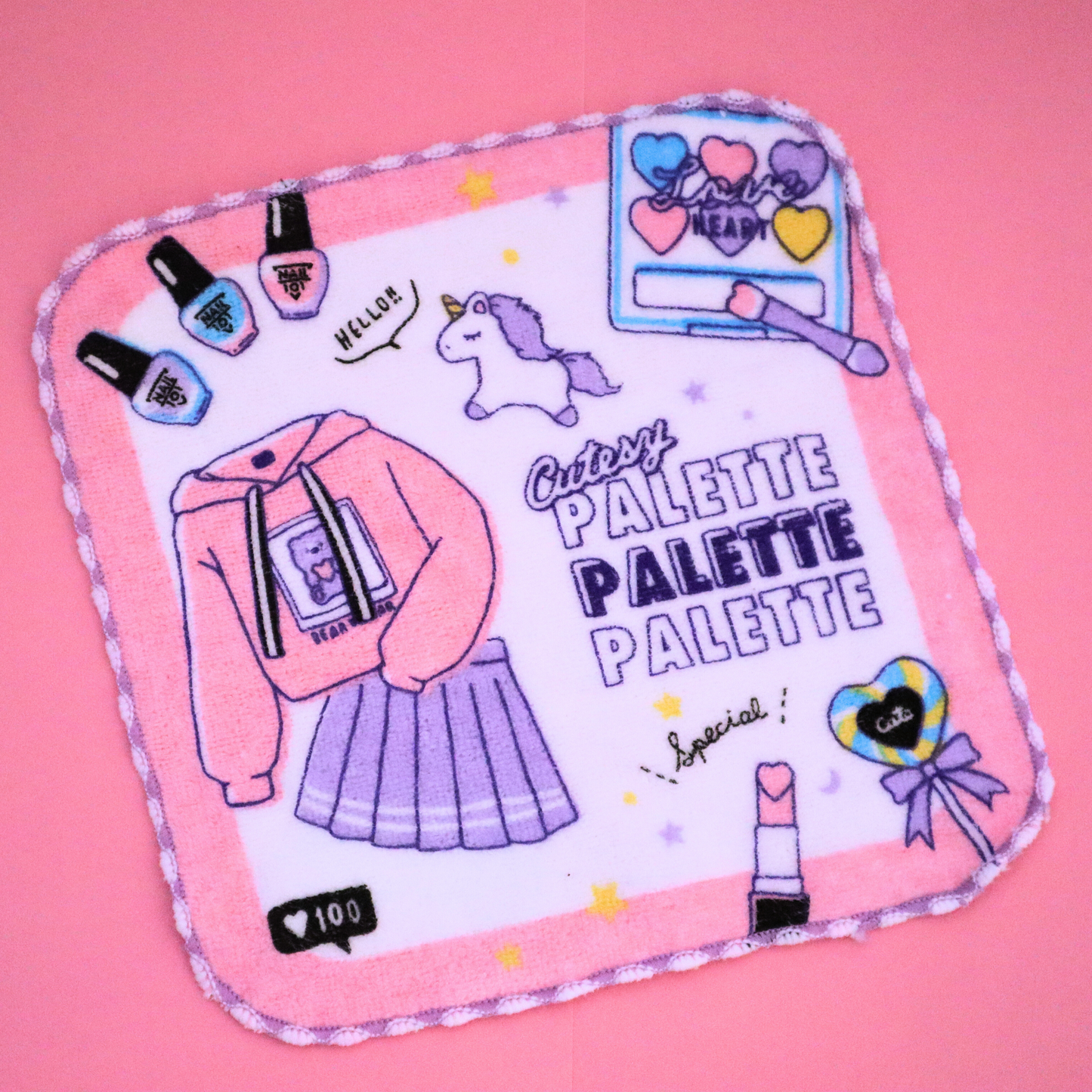 Mini Håndkle Cutesy Pallette