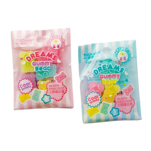 Viskelær Gummy Bear 5stk