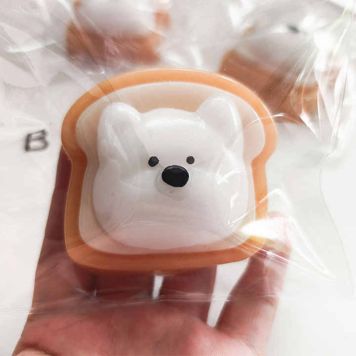 Taba Squishy Bread Dog 8cm