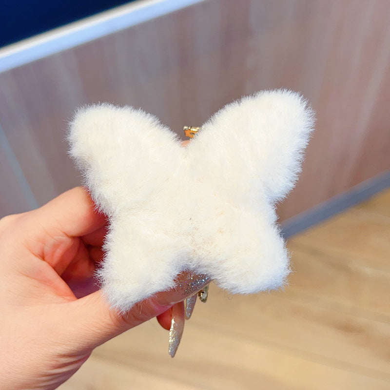 Hårklype Fluffy Butterfly
