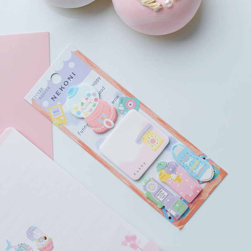 Sticky Notes Kawaii Food Image (NEKONI)