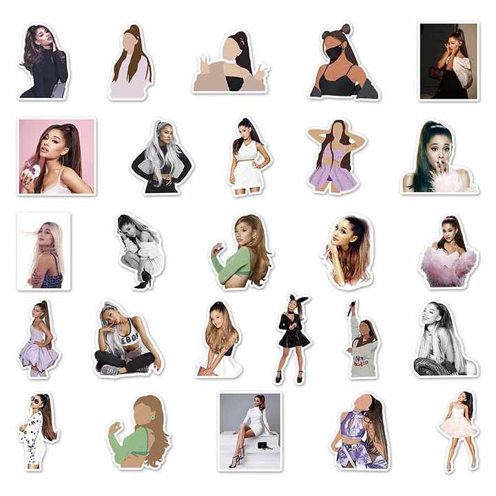 Sticker Flakes Ariana Grande