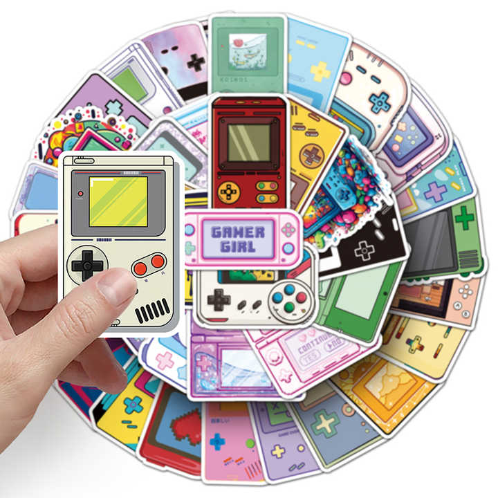 Sticker Flakes Cartoon Game Machine