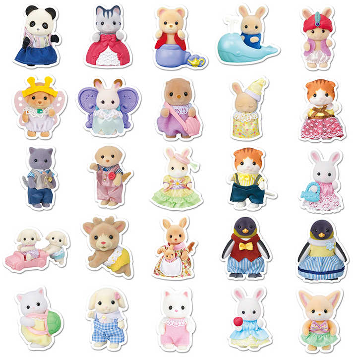 Sticker Flakes Sylvanian Families