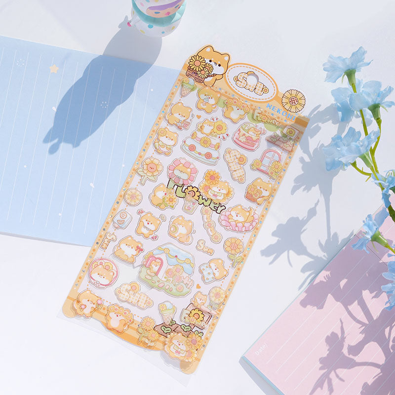 Sticker Sheet Stickers Animals (NEKONI)