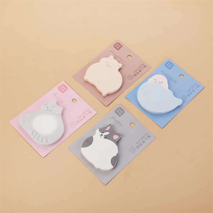 Sticky Notes Adorable Animal Butt 60-ark