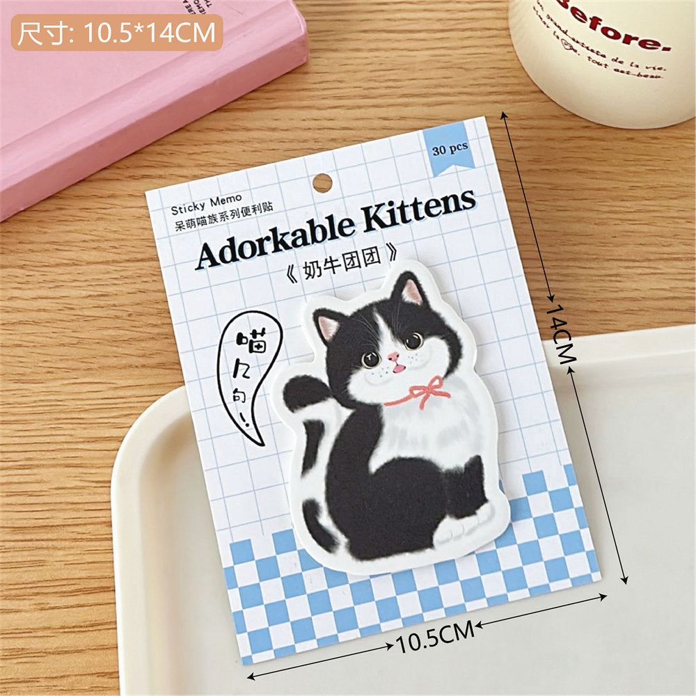 Sticky Notes Adorable Kittens 30-ark