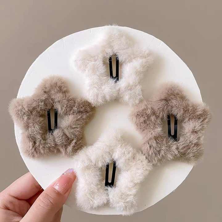 Hårspenne Fluffy Star