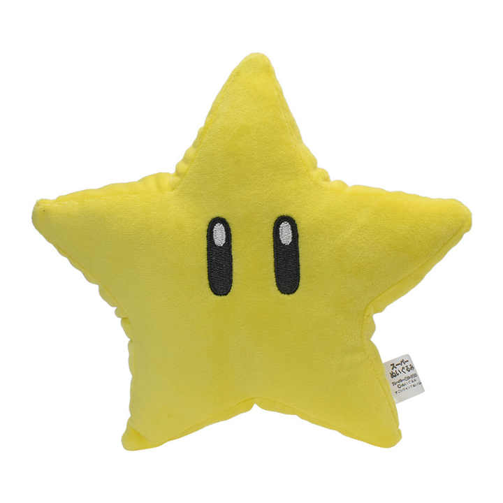 Kosebamse Super Mario Starman 25cm