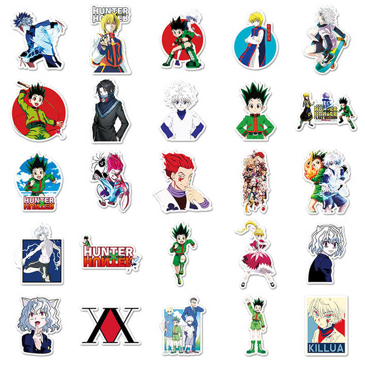 Sticker Flakes Manga Hunter × Hunter