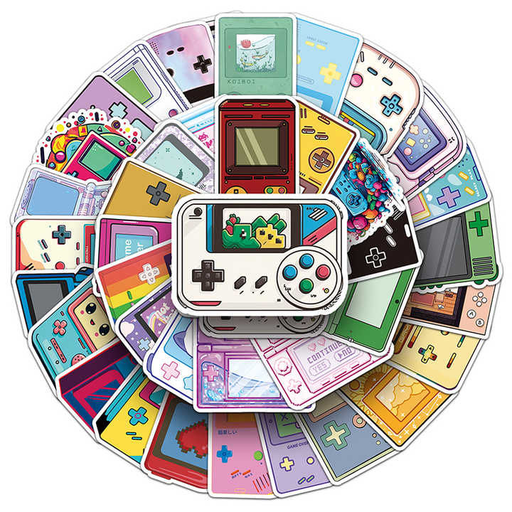 Sticker Flakes Cartoon Game Machine