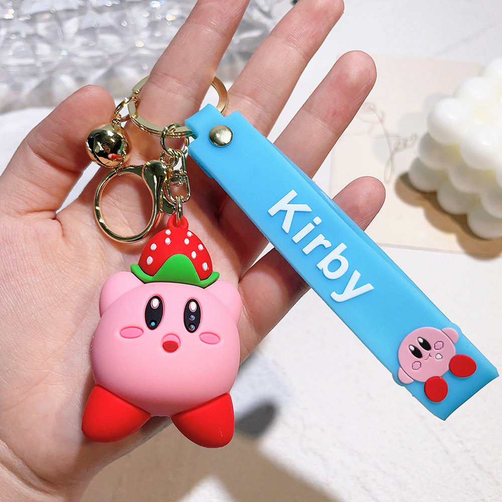 Kirby PVC Figure & Charm Keychain