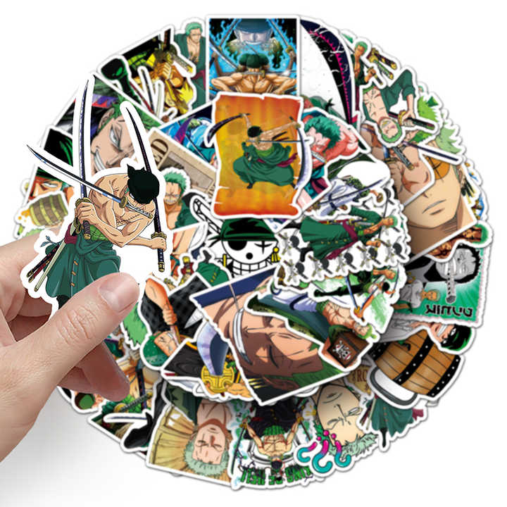 Sticker Flakes Zoro One Piece